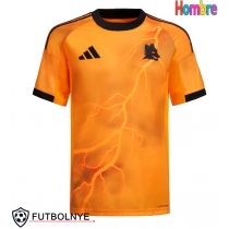 Camiseta AS Roma Paulo Dybala #21 Visitante Equipación 2025-26 manga corta